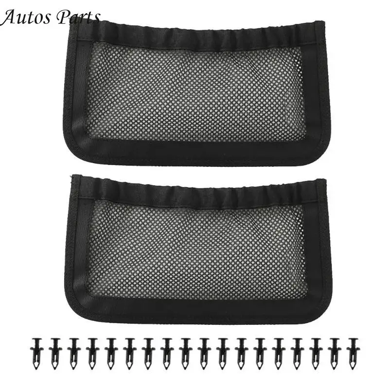 

57BA Простая установка UTV Задняя грузовая сумка-органайзер Корзина для хранения с сетчатыми карманами для эффективного