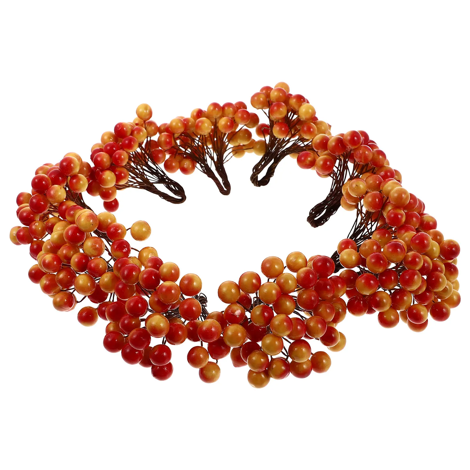 シミュレーションベリー装飾、リアルな人工ベリー、クリスマスDIYパーティーデコレーション、クリスマスオーナメントブランチ