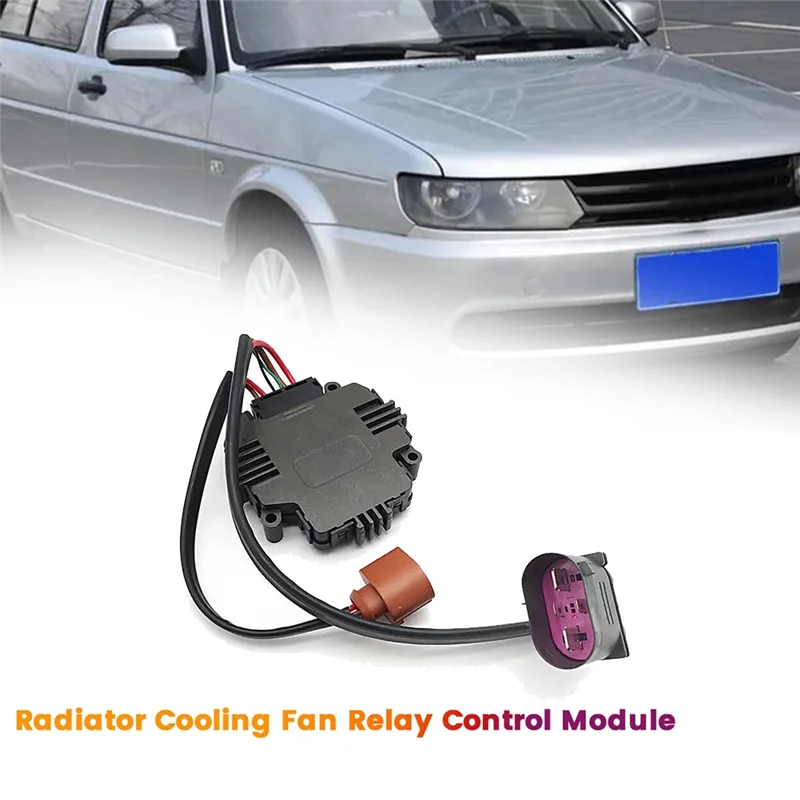 HOT-Car Radiator Cooling Fan Relay Control Module 1K0959455FR For VW Jetta Golf Passat Tiguan Beetle A3 S3 1TD959455,Car Ra