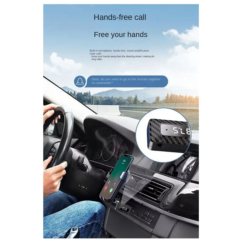 

Высокое качество-USB Bluetooth аудио адаптер Bluetooth приемник беспроводной приемник автомобильный Bluetooth 5.0FM передатчик прочный