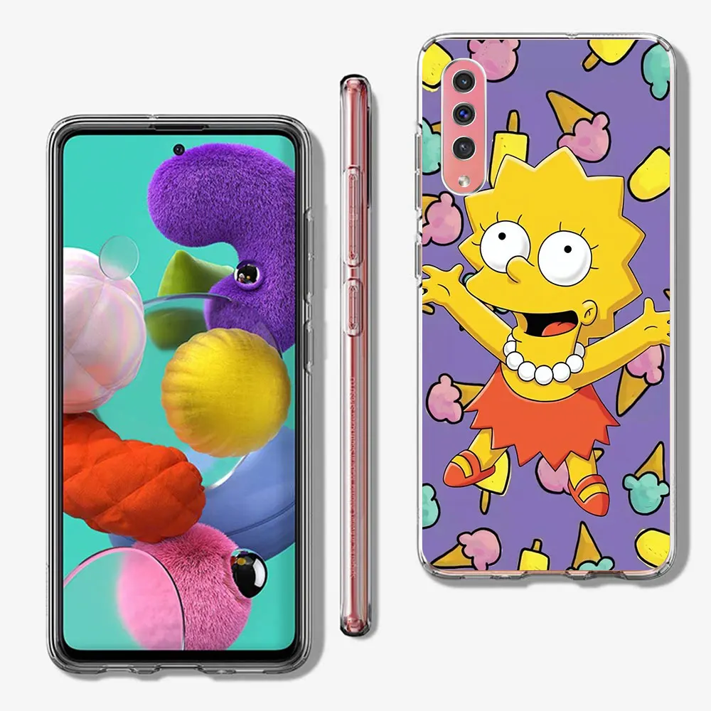 Homer The Simpson Case for Samsung Galaxy A70 A70s A20e A30s A8 A40 A50 A50s A20 A30 A7 A6 2018 A25 A22 TPU Soft Phone Cover