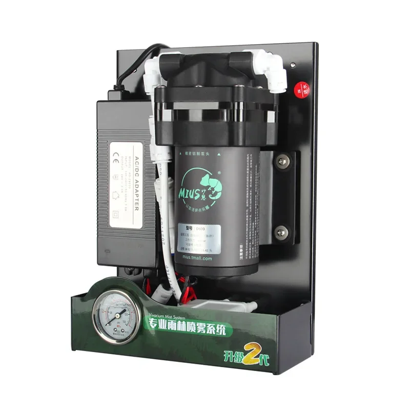 Imagem -03 - Umidificador Fogger para Répteis Rainforest Spraying System Kits Silent Pump Fog Machine Garden Spray Série d