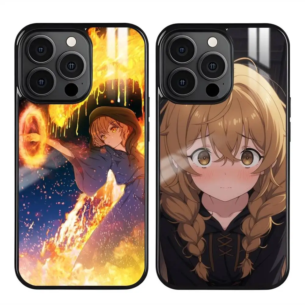 

Anime S-Silent Witch Phone Case For iPhone 16 15 14 13 12 11 Pro Max Plus Mini Wireless Charging Magnetic Hard Shell