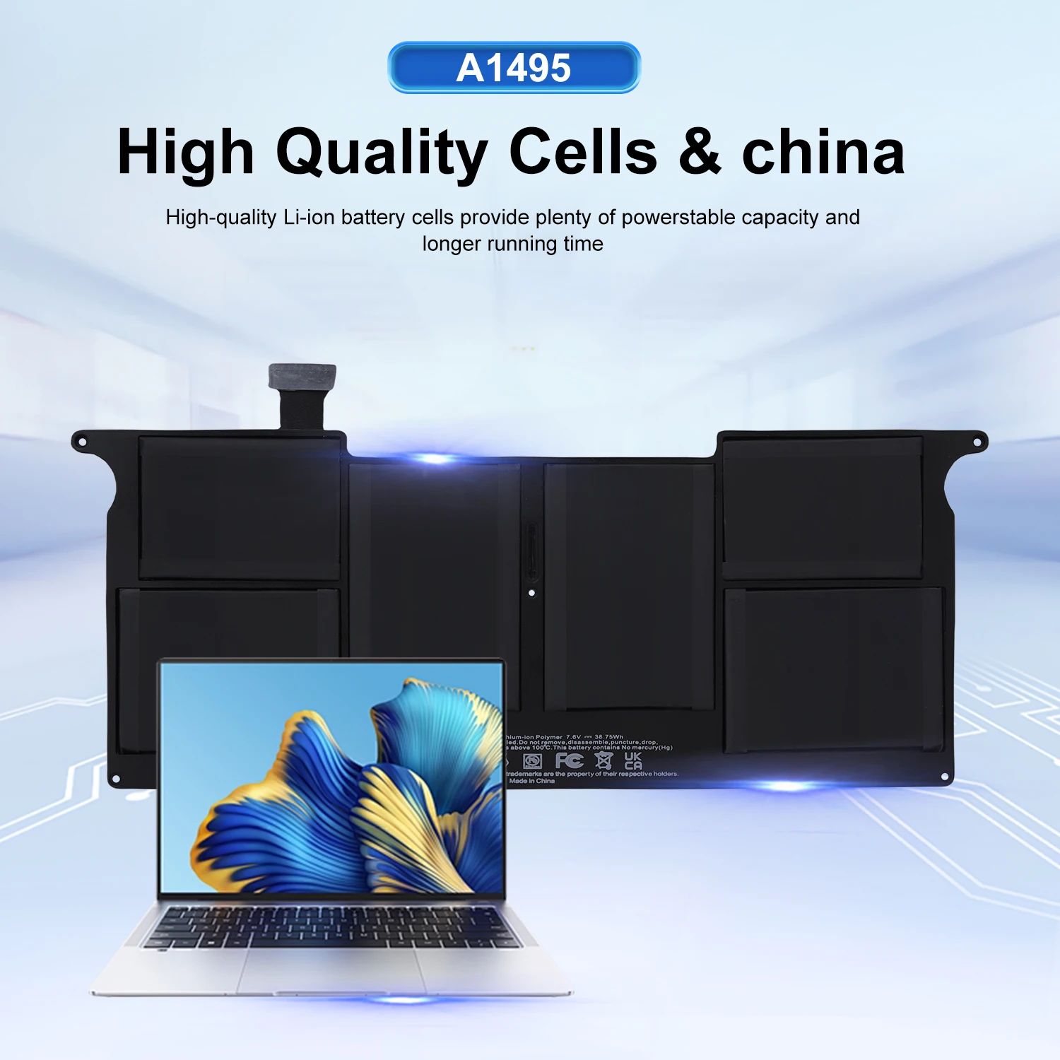 

Аккумулятор для ноутбука AUSSY A1495 для Apple MacBook Air 11 дюймов A1465 (2013 2014 2015) MD711LL/A MD711/A MD712/A MD711/B+ гарантия 24 месяца
