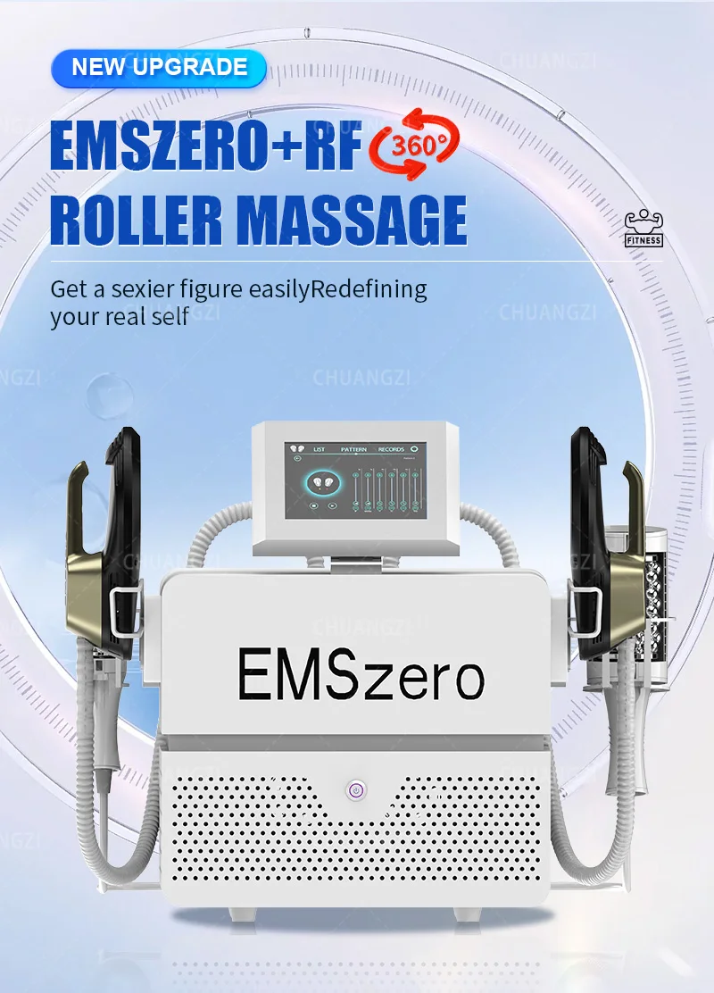 EMSZERO 6500W EMS Roller Ems Body Sculpt Machine Emsslim Neo RF HI-EMT Build Muscle Machines Facial Tight Contouring Equipment