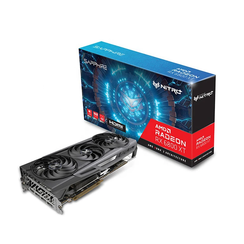 

2022 хит продаж графические карты Sapphire Radeon RX 6800 XT AMD графические карты 6800XT 16 Гб GDDR6 видеокарты