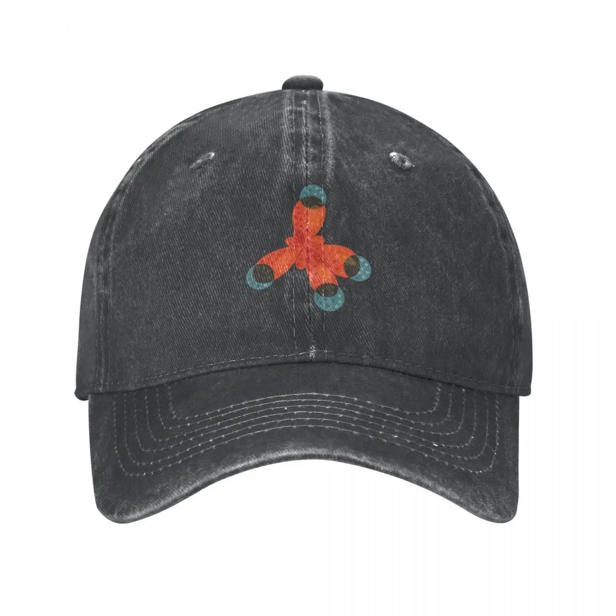 Just An Orange Methane Molecule Organic Chemistry Cap Cowboy Hat trucker hat boy child hat Women's