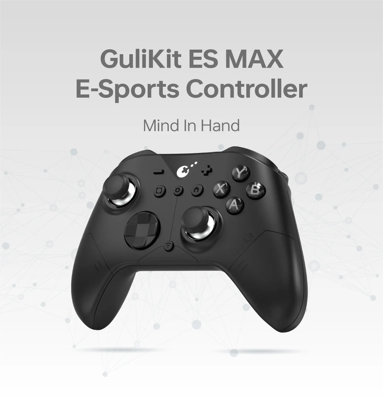 GuliKit ES MAX Controller Bluetooth Wireless Gamepad für Switch 1/2 PC Android SteamOS mit TMR-Sticks, Dual-Mode-Trigger. – Detail 1