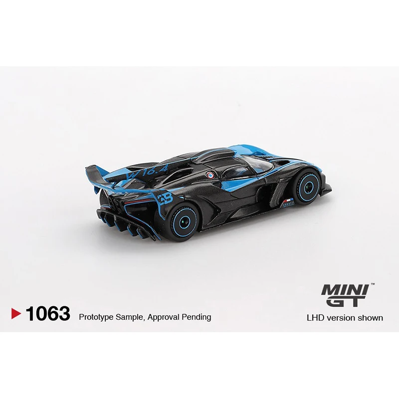 プレセール MINIGT 1063 1:64 ブガッティ・ボリード プレゼンテーション ダイキャストカーモデル コレクション おもちゃ