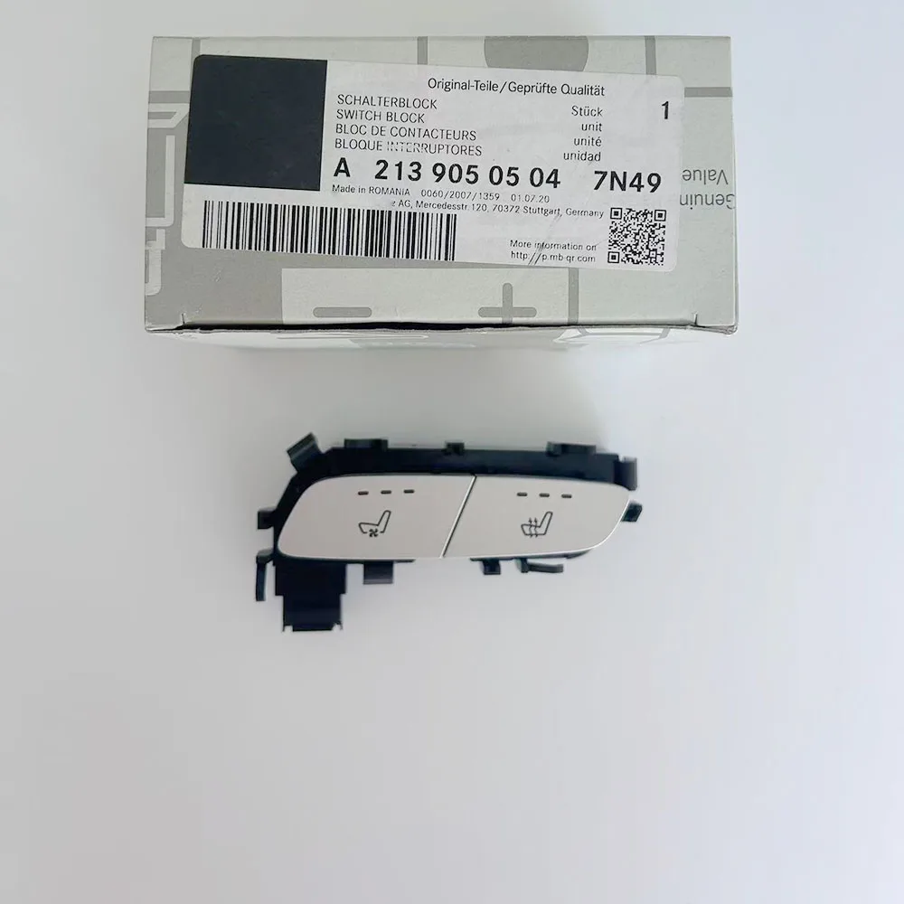 

Mercedes Benz W213 W238 W257 W290, passenger seat ventilation switch group, A2139050504, 2139050504