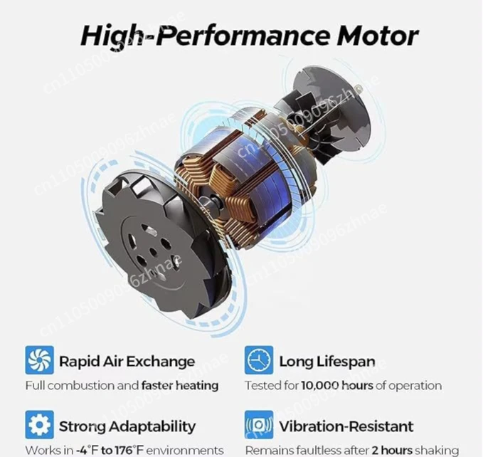12V Motorhome Tankless 55000 BTU Water Heater Propane Instant Water Heater For Universal RV