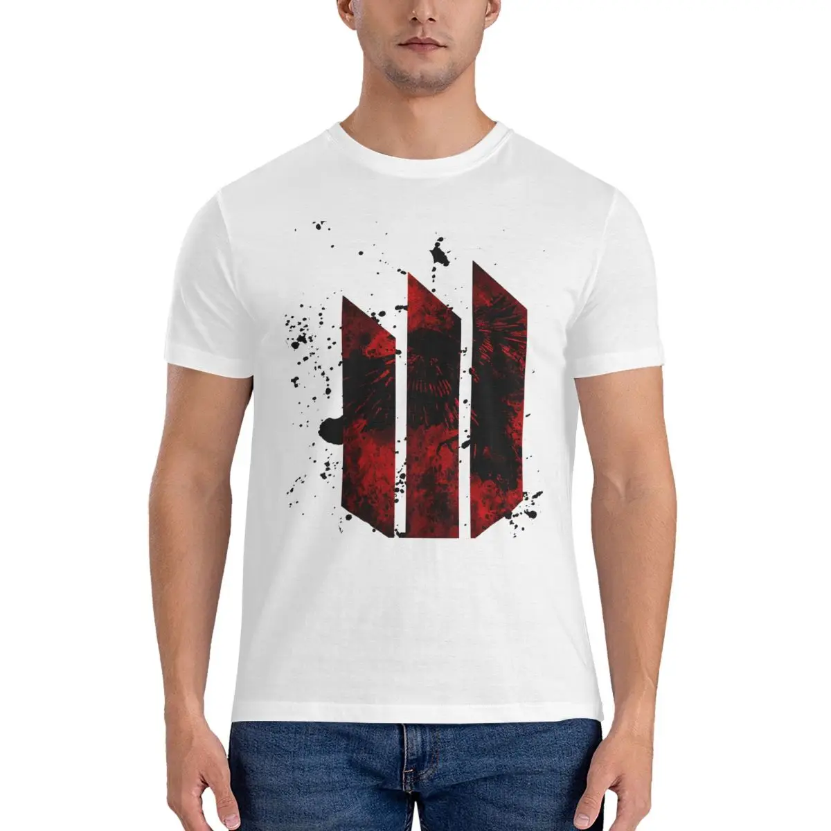 Awesome Copy T-Shirts for Men Round Neck 100% Cotton T Shirts Apex Legends Short Sleeve Tees New Arrival Clothing