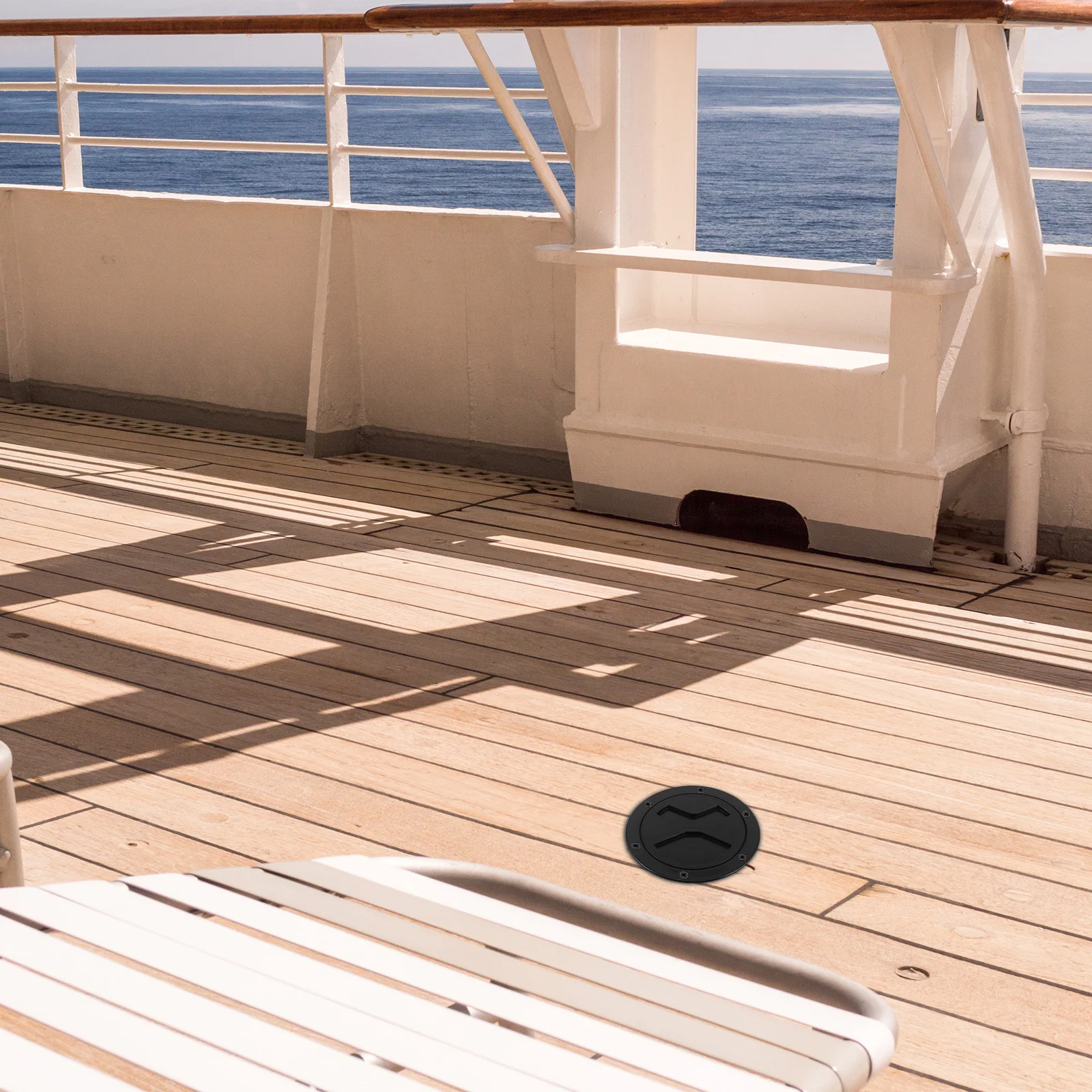 لوحة سطح القارب غطاء فتحة مستديرة غير قابلة للانزلاق قابلة للفصل مقاومة للماء فحص الوصول البحري لليخوت كاياك