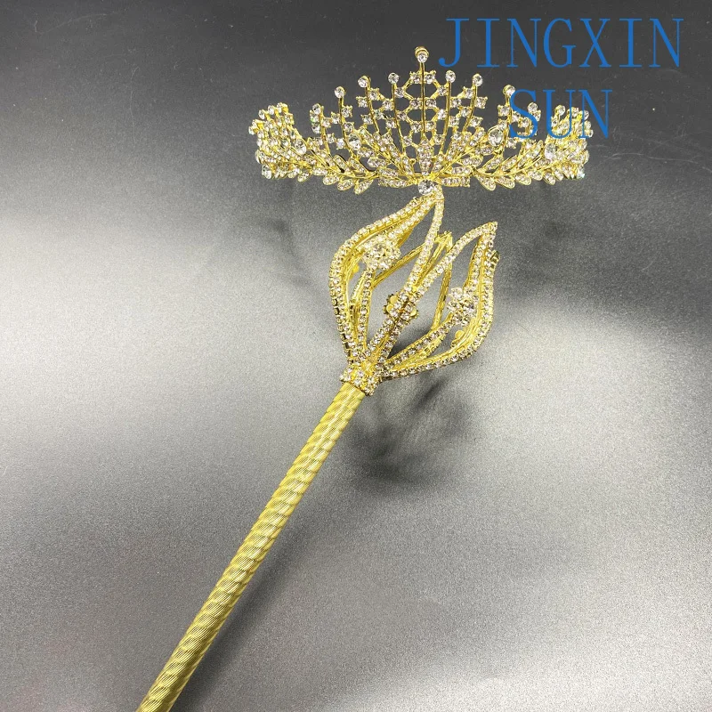 Magic wand scepter walking stick choose beautiful woman god angel prop