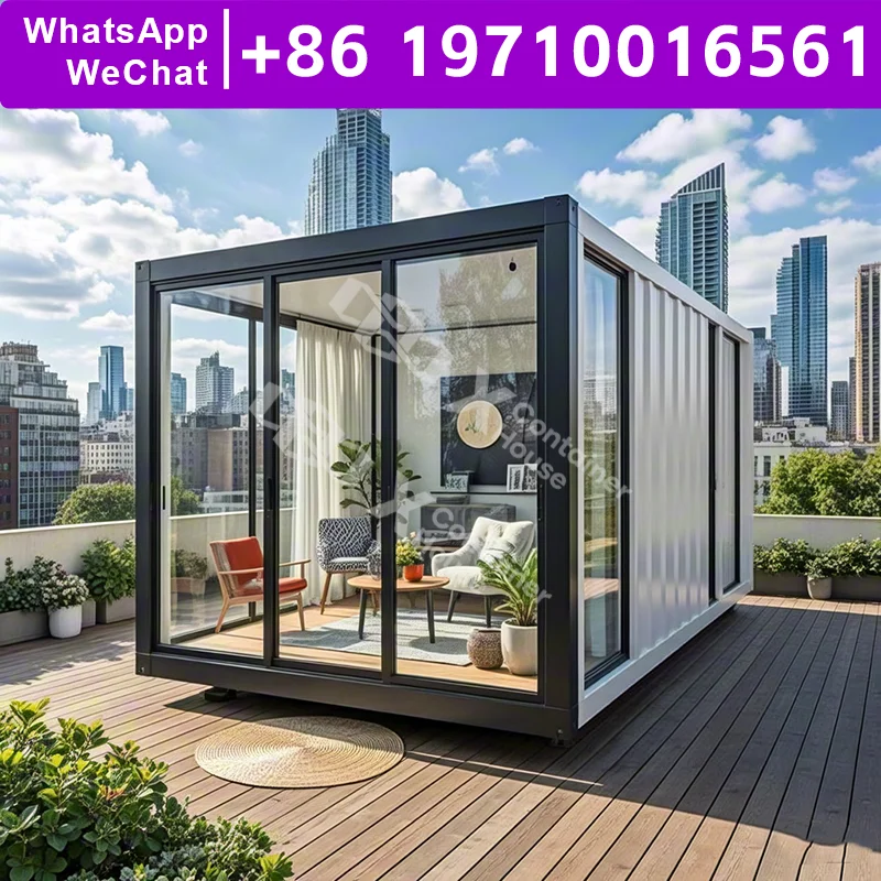

Rooftop Garden Pop Up Kit Flat Pack House Prefab Modular Tiny Homes Pavilion Event Space Urban Greenscape DIY Assembly Premium