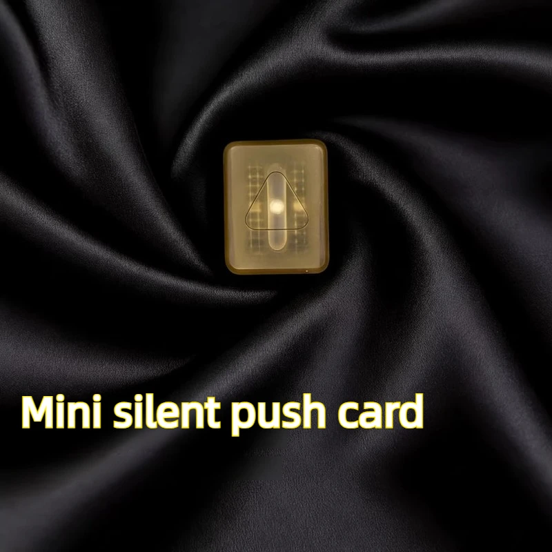 

Механическая игрушка-антистресс Magic Mountain EDC Mini Silent с прямым нажатием и плотным механизмом-трещоткой для снятия стресса