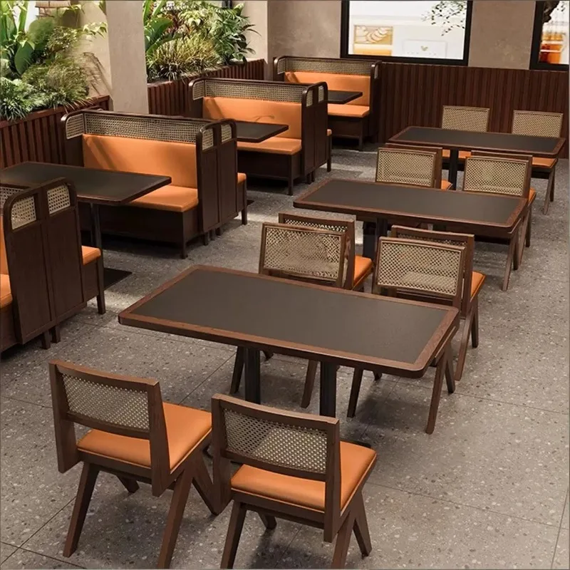 mountain-wind-theme-restaurant-solid-wood-card-seat-sofa-cafe-tea-house-catering-hot-pot-skewers-barbecue-shop-dining-table-and