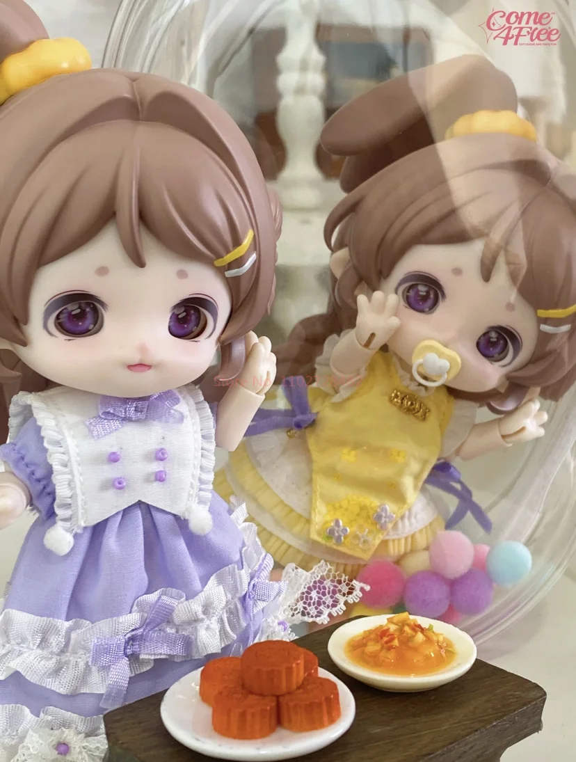 Nuovo Come4free Torta Al Latte e Luna 12 Punti Action Figure Dress-Up Bjd Doll Cieco Scatola Decorazione Limitata Regali Di Natale Giocattoli