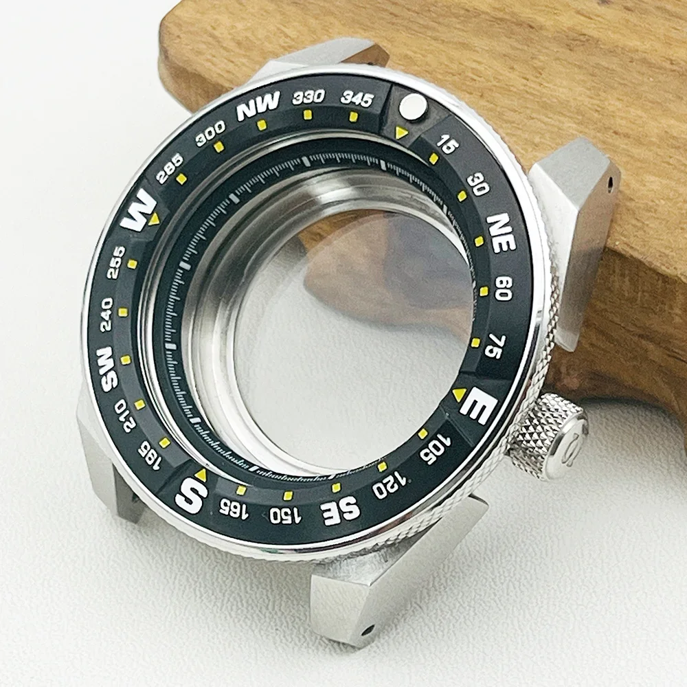 

Корпус Mod King Samurai NH35 Корпус для часов подходит для NH34 NH35 NH36 4R35 7S26 Автоматический механизм Сапфировое стекло Корпуса для часов Samurai