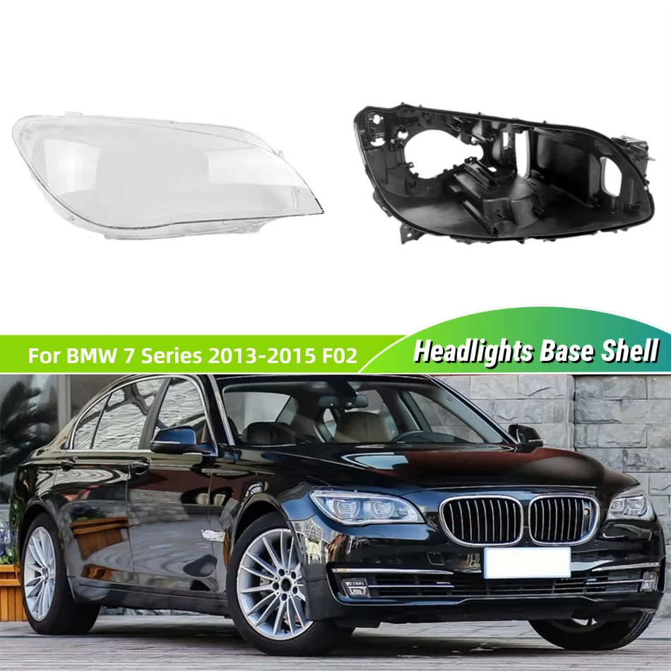 

For BMW 7 Series 2013 2014 2015 F02 Auto Accessories Car Base Head Lamp Shell Rear Lamp Holder Headlight Glass