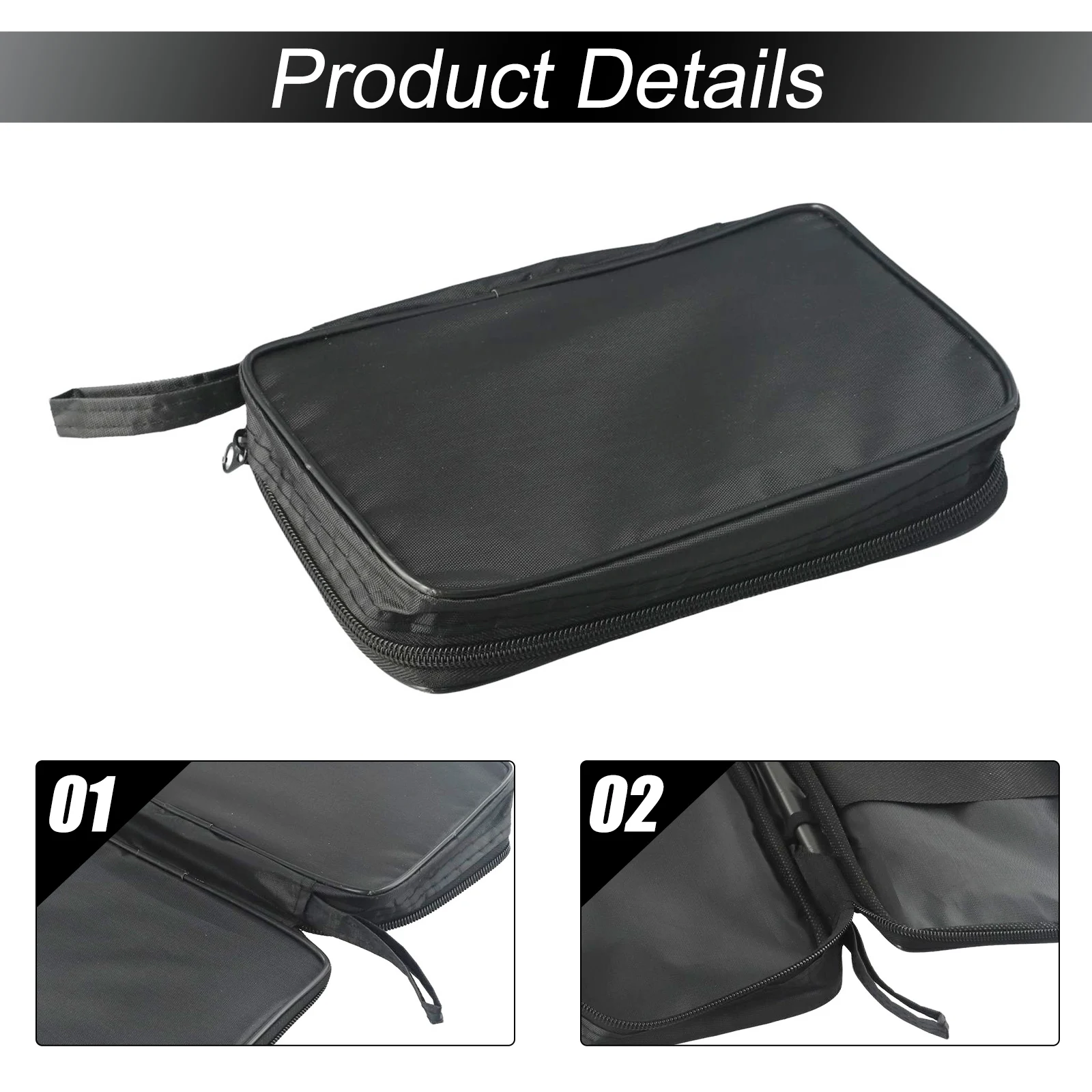 Multimeter Bag Cloth Bag Waterproof And Shockproof Soft Bag Digital Multimeter Multifunctional Tool Kit Electric Tool Nylon Bag