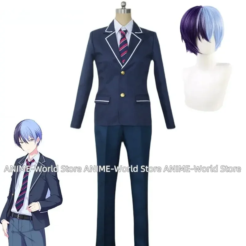 Игровой проект Sekai, красочные сценические костюмы Aoyagi Toya, школьная форма, костюмы для вечеринки на Хэллоуин, индивидуальный заказ