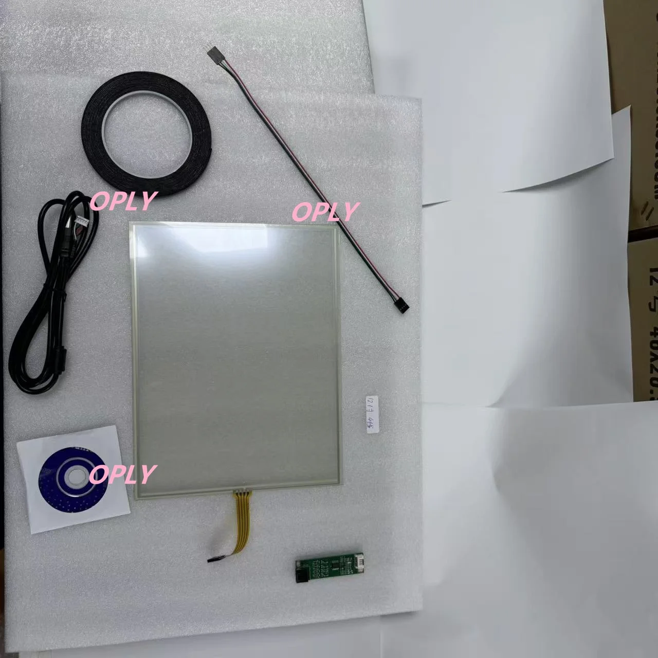 12.1inch 4 Wire/5Wire Resistive Touch screen New 260X200mm TP-12101 4:3 HD panel 12.1