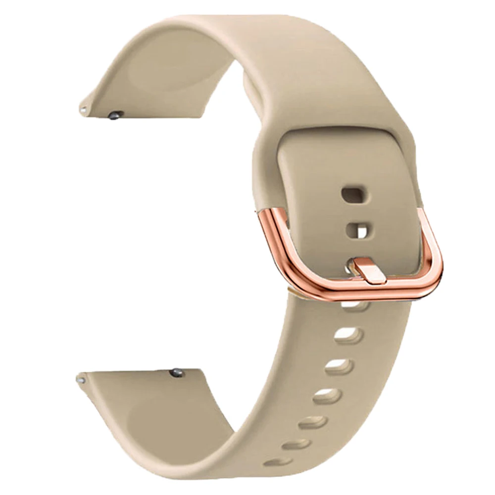 20Mm Band Voor Xiaomi Amazfit Gts 2 4 Mini Smartwatch Band Voor Huami Amazfit Bip 3 Pro Gts3 2 2e Gtr 42Mm Zachte Siliconen Armband