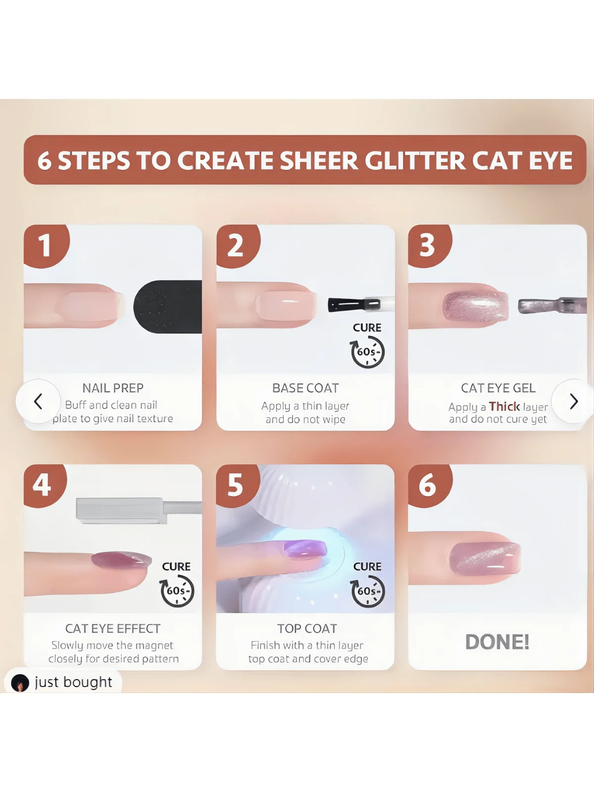 Hot selling boiled water cat's eye nail polish gel ice transparent flashing small light bulb crystal cat's eye gel nail glue