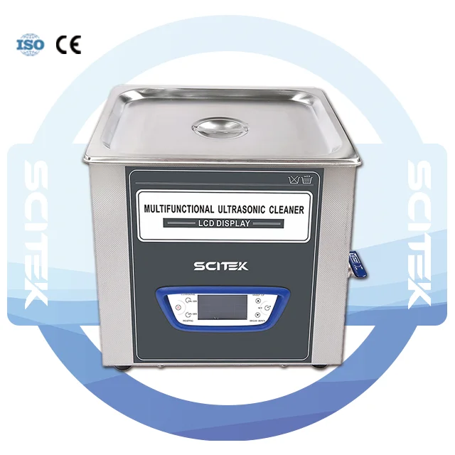 SCITEK Ultrasonic Cleaner Bath Spray Cleaning Ultrasonic Agitation Cleaning Machine For Lab