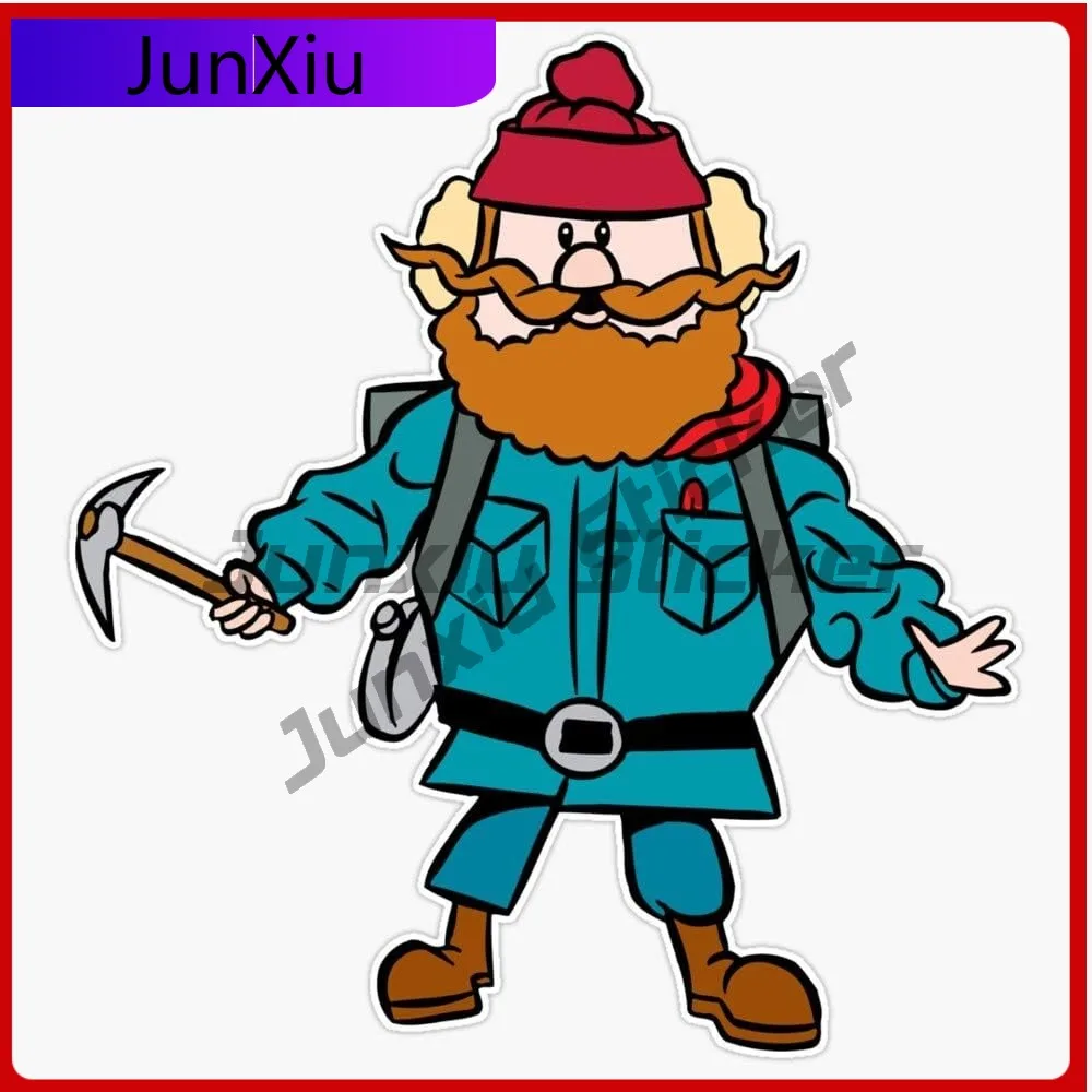 

Rudolph The Red-nosed Reindeer Yukon Sticker Waterproof Decal Vinyl Stickers Caravan Sticker Decoration Funny Decorations Camper