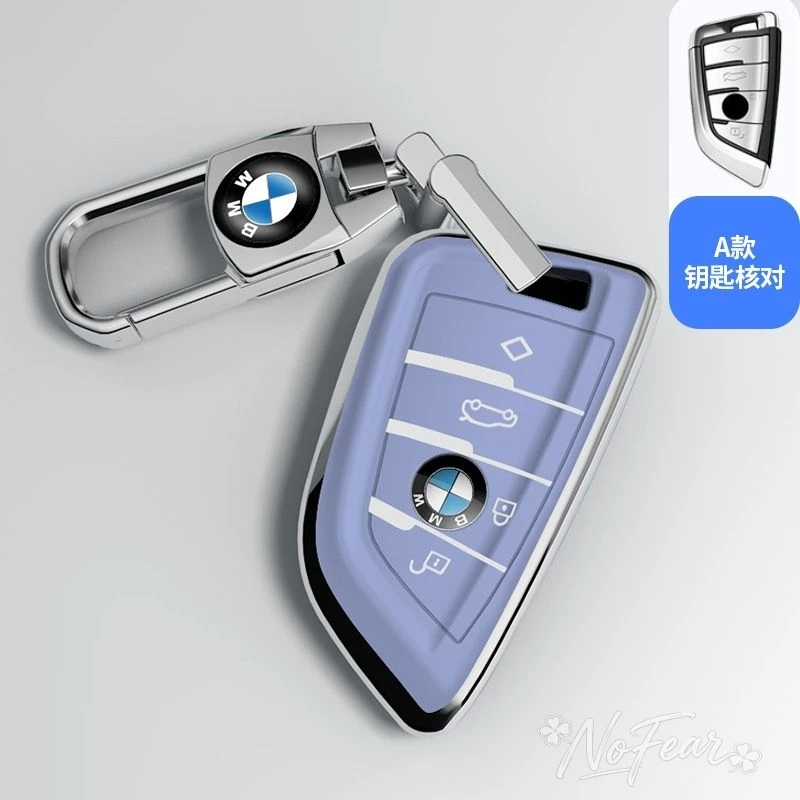 

TPU Car Remote Case Cover Shell Protector For BMW X1 X3 X5 X6 X7 1 3 5 6 7 Series G20 G30 G11 F15 F16 G01 G02 F48 Car stickers
