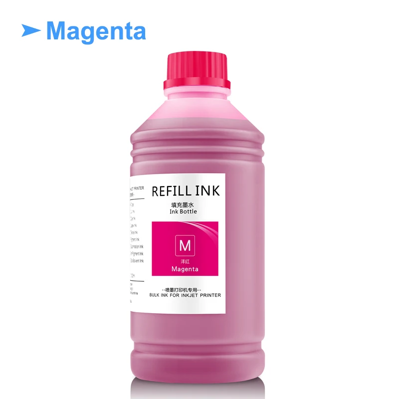 1000ML / Bottle pigment ink for Epson T05A T05B T05A2 T05A3 T05A4 for Epson WF-C878R WF-C879R C878R C879R Printer