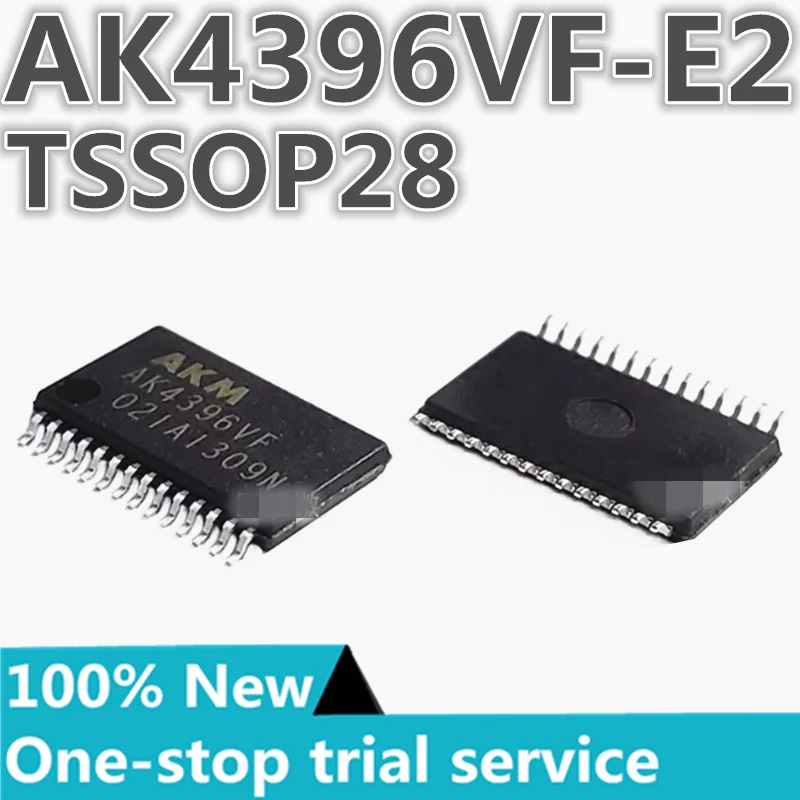 

2-50pcs %New AK4396VF-E2 AK4395VF-E2 AK4395VF AK4396VF TSOP-28 audio decoder chip