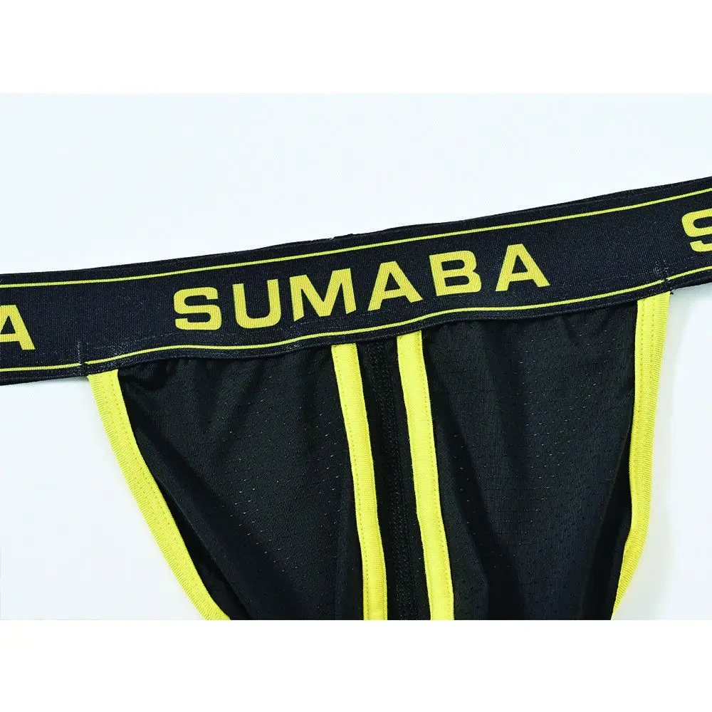 ZonbailonMens Soft Tagless Thongs Homme Sexy G-Strings Gay Underwear M-3XL