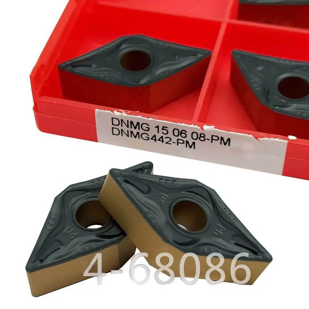 

30PCS DNMG442-PM Grade DNMG150608 -PM Carbide insert Indexable CNC tool for CNC turning tool holder