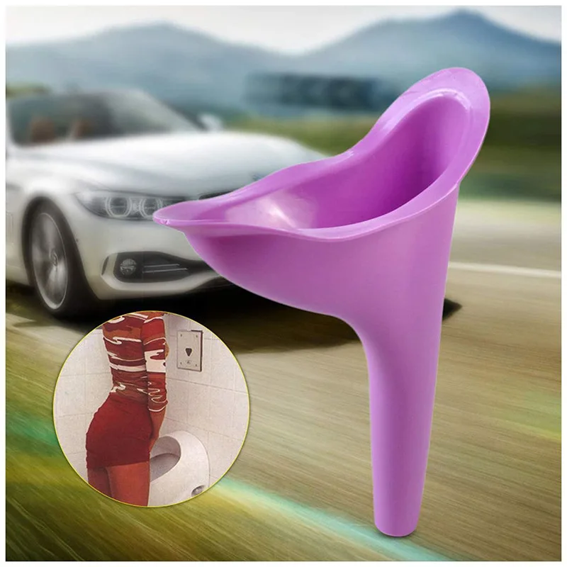 Silicone Pee Funnel For Women Standing Piss Female Urinal For Travel Femme Urinating Device Portable Toilet Emergency Camping