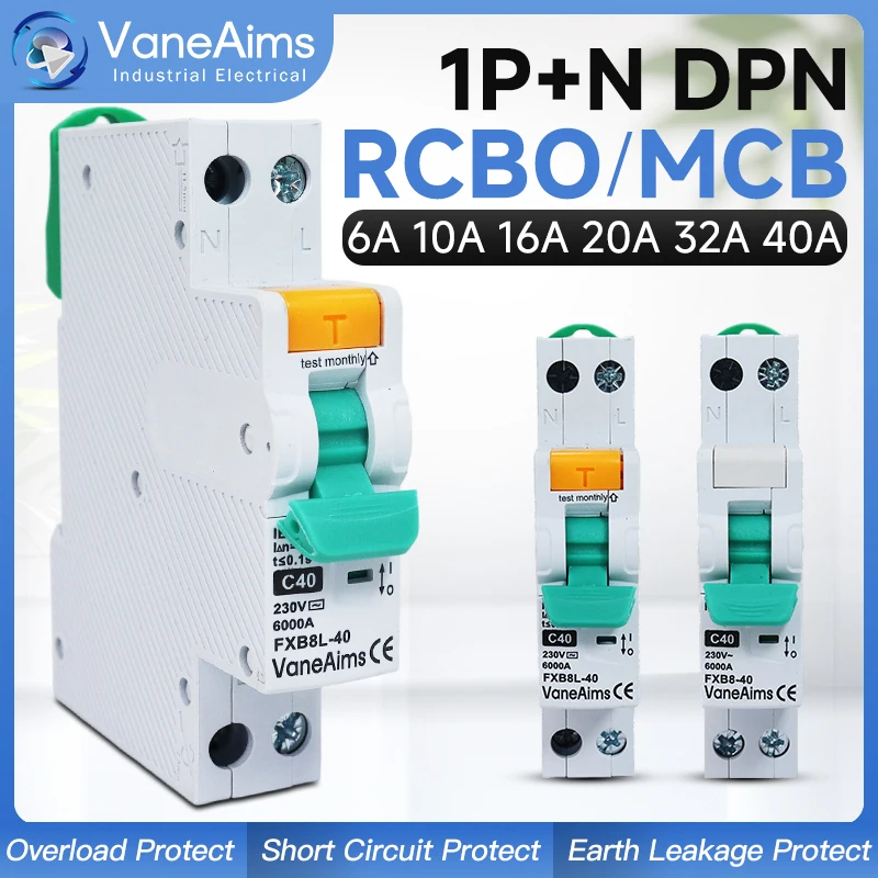 18MM 1P+N Mini Circ…