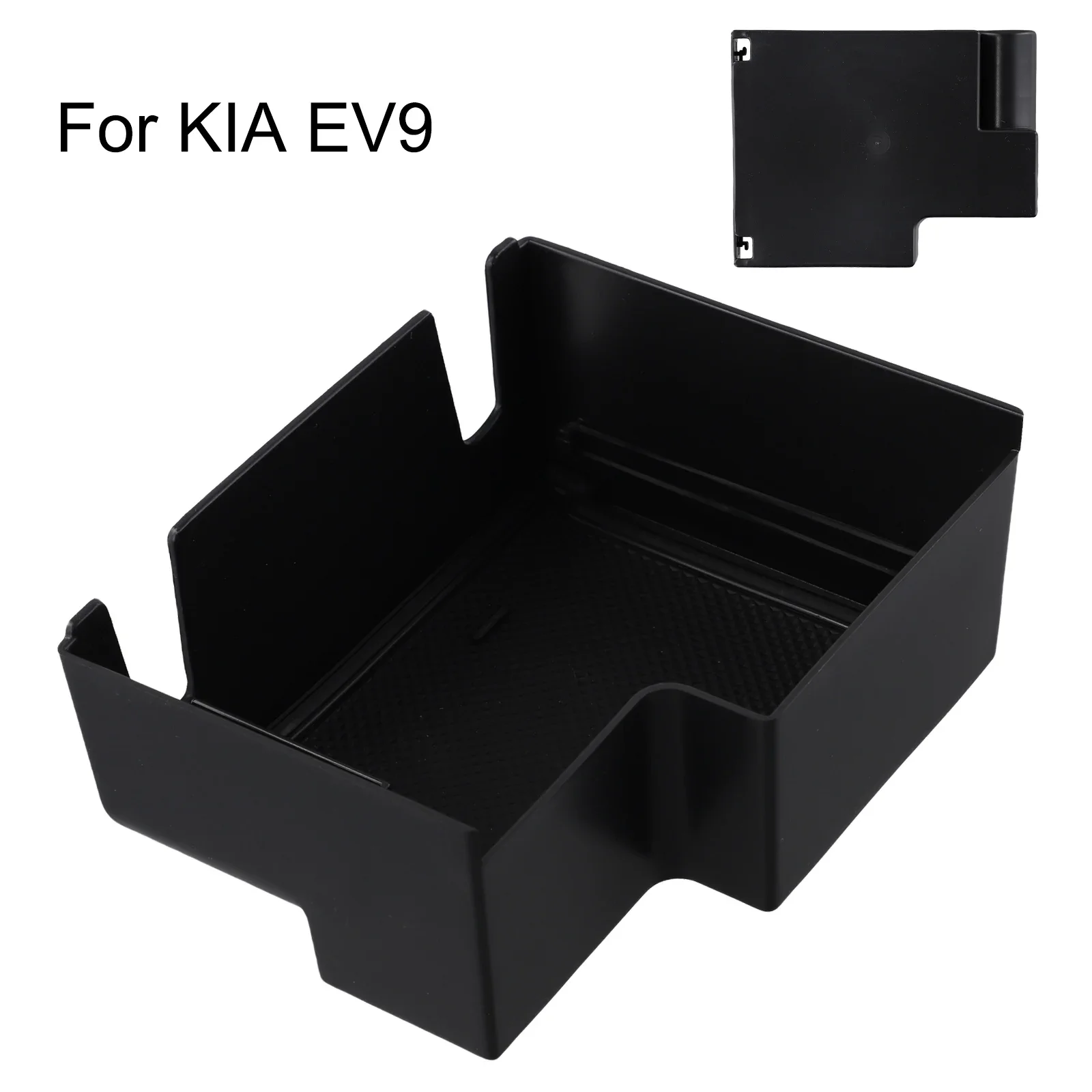 Interior Center Console Armrest Box Storage Tidying Organizer Tray Armrest Box Storage Box Water Cup Holder Special For Kia EV9