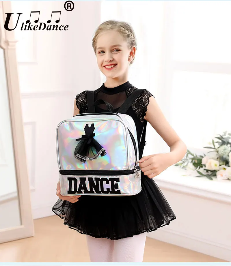 UlikeDance Ballet Girl Ballet Bag for Girl Dance Bag Bailarina Bags Girls Dance Wear for Ballet Core Kid School Backpack Leotard