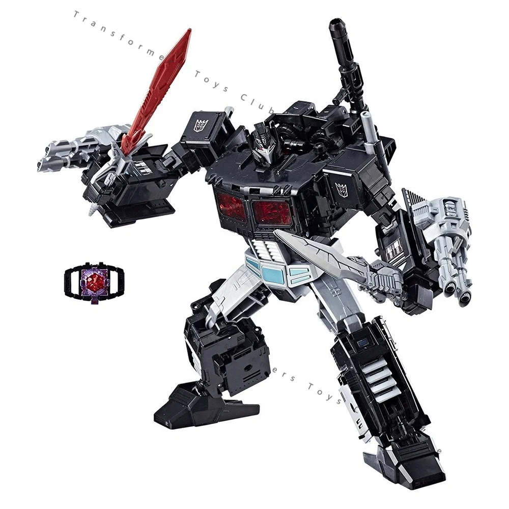 In Stock Original Transformers Generations Power of The Primes Leader Class Nemesis Prime Action Figure Model Toy Gift