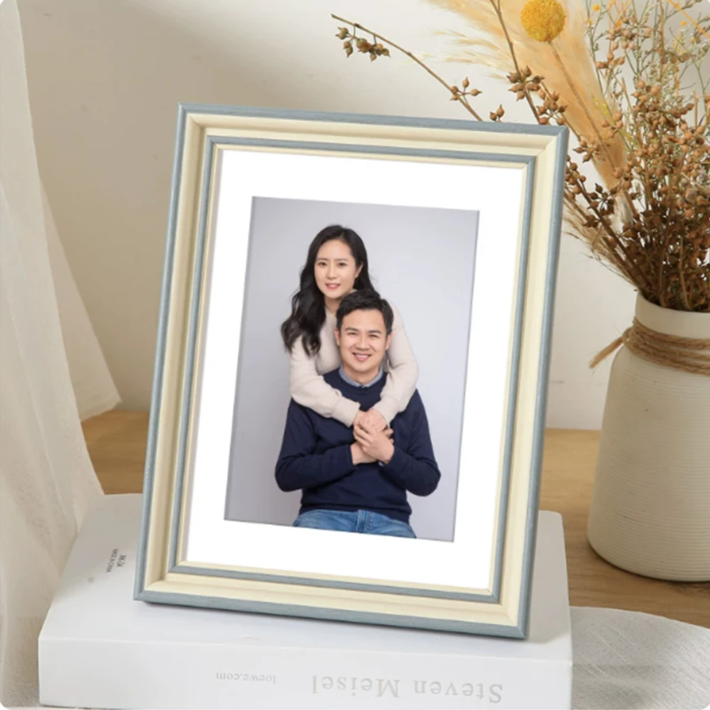 1Pcs Nordic Photo Frame Empty Frame  High-End Art Frame  Mounting And Hanging Dual-Use Model  With Sizes Of 6 Inchesto 12 Inche