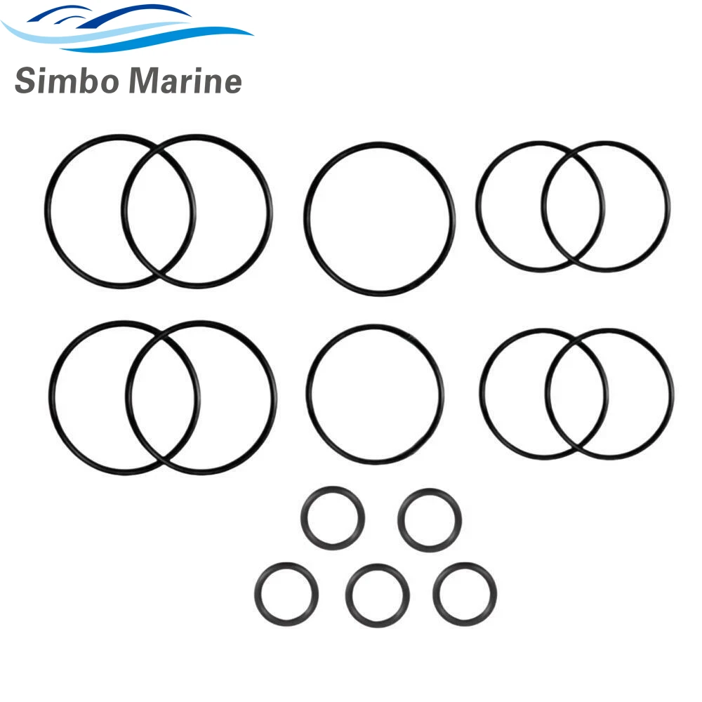 Oil Pump O-rings For Suzuki 8 9.9 15 20HP DF DR 125 200 Outboard 09280-54001 09280-56001 09280-60005 09280-13004