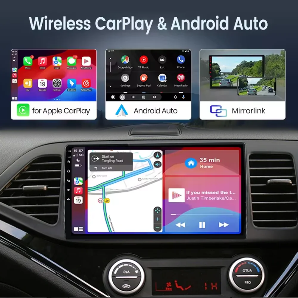 For KIA Morning Picanto RHD 2011 2012 2013 2014 2015 2016 Car Multimedia Player Android 16 Car Stereo Car Radio GPS Carplay Auto