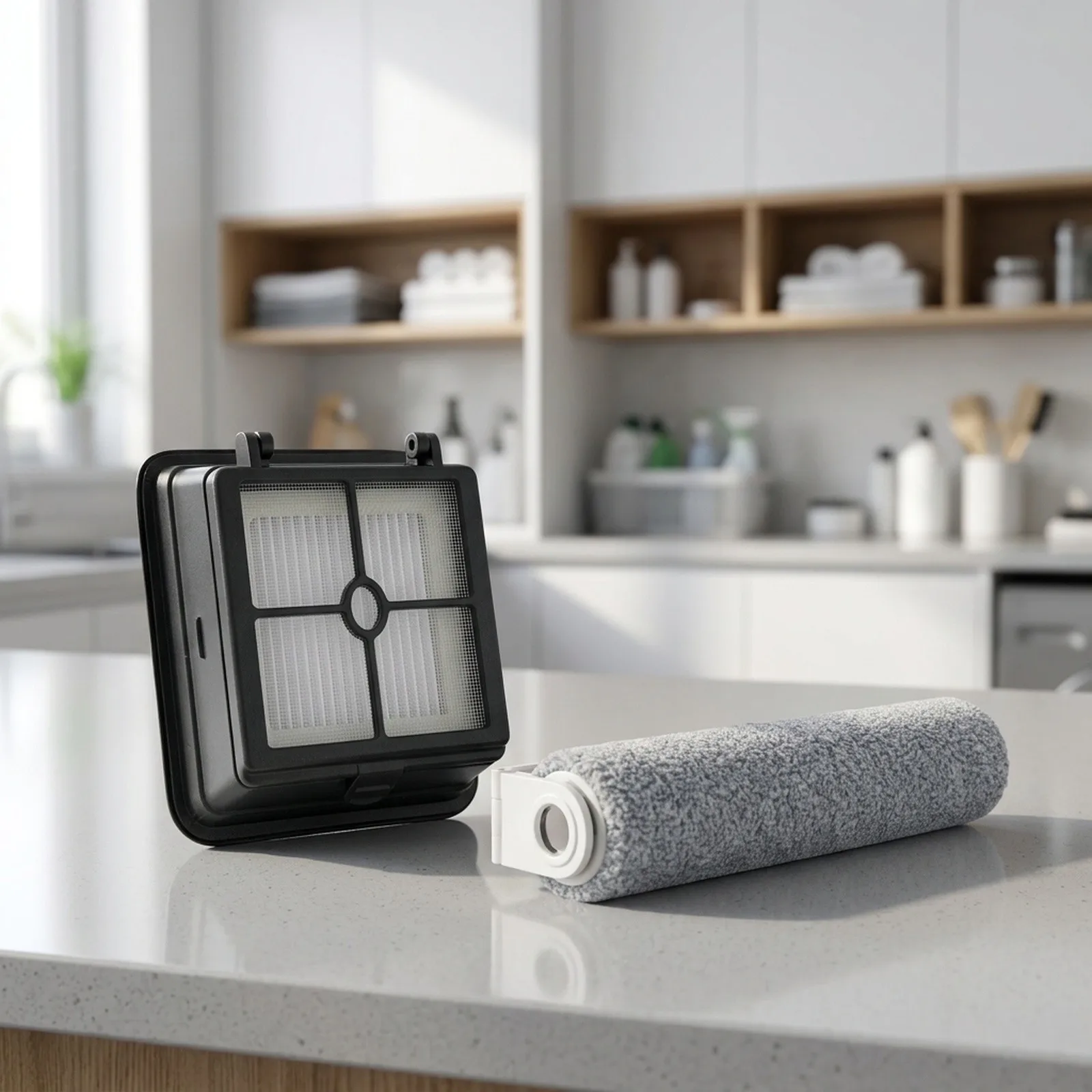 Appliance As Shown Main Brush Filters Dust for capture Easy Installation Efficient Cleaning Healthy Living Environment