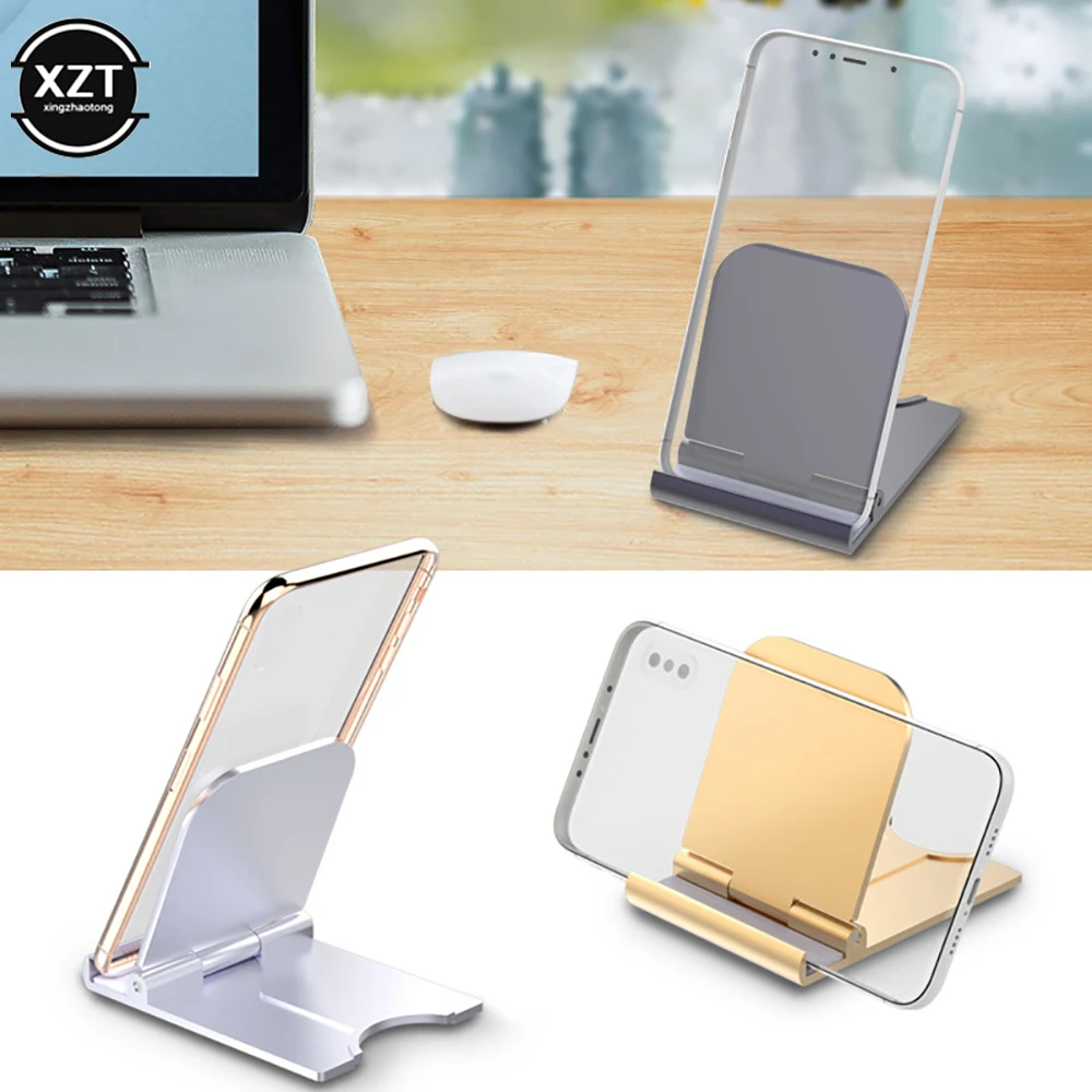 Supporto per telefono cellulare da tavolo pieghevole Supporto universale per tablet per telefono cellulare Mini supporto per telefono cellulare portatile Supporto regolabile