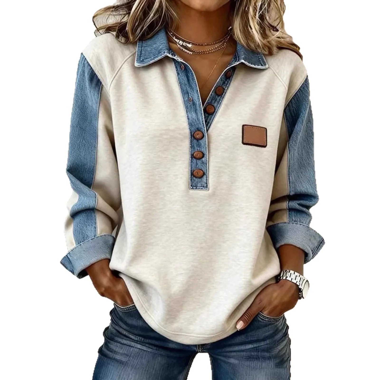Thumbnail 2 - #27 Latest Denim Button Shirts Updates