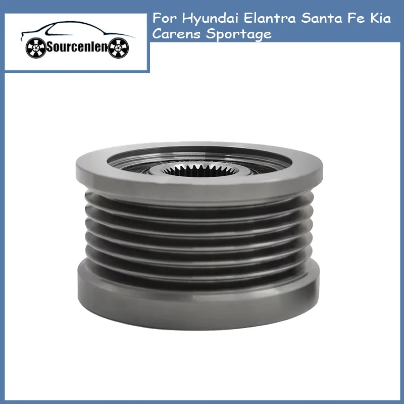 

Alternator Freewheel Clutch Pulley For Hyundai Elantra Santa Fe Kia Carens Sportage 37322-27012 3732227012