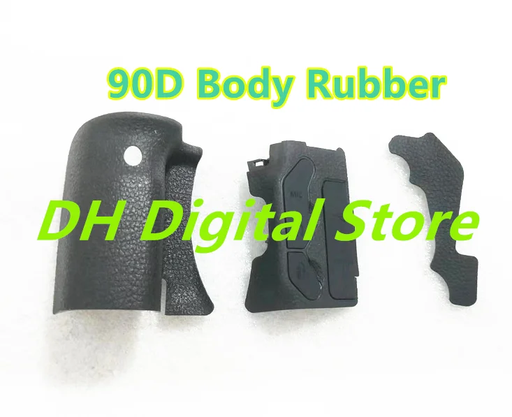 

New Rubber For Canon 90D Rubbers （Grip + Side + Thumb）3pcs Camera Repair Parts