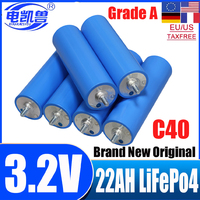 New  A-class  C40 3.2V 20ah 22Ah Lifepo4 battery LTO 40160 DIY electric tool motorcycle motor modification rechargeable battery